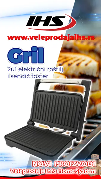 mali kućni aparati elektični roštilj i toster za topli sendviče rosberg