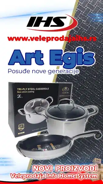 art egis posudje sa keramickom zastitom