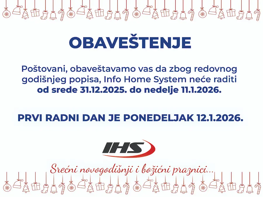 novogodišnje radno vreme